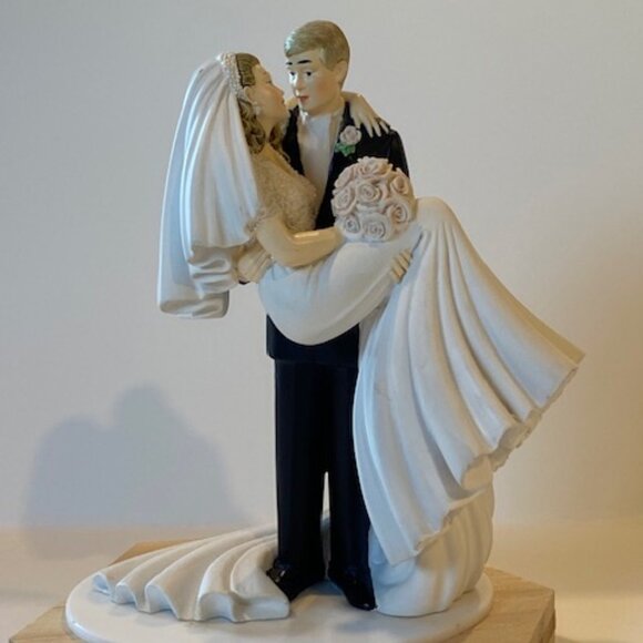 Wedding cake topper. Bride and Groom. Never used - Picture 1 of 6